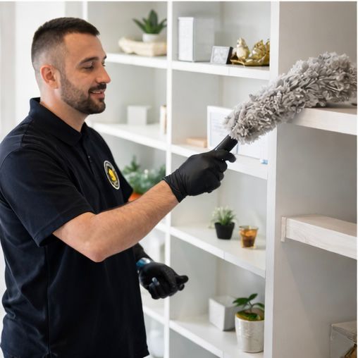 Reinigungsteam bei Wohnungsreinigung in Aargau